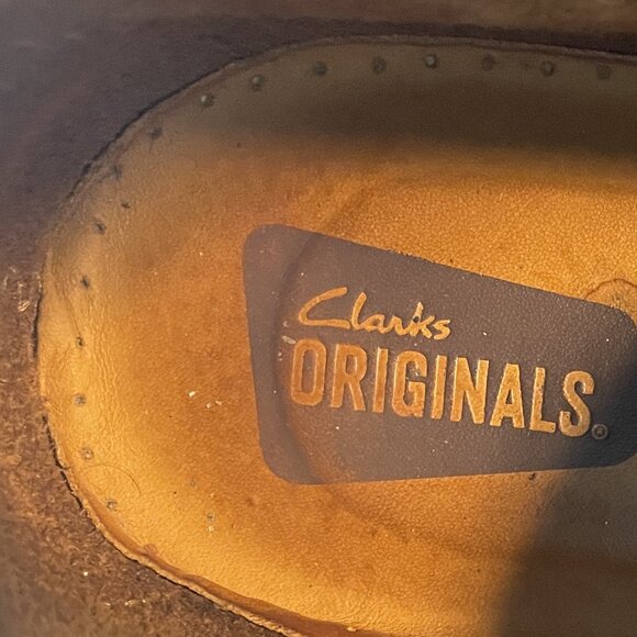 Retro Clarks Originals Desert Trek in brown beeswax leather 10 - Picture 6 of 6